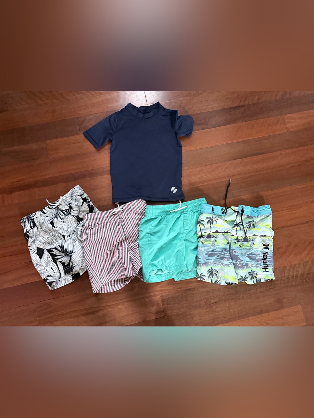 Lot of boys 6/7 swim trunks